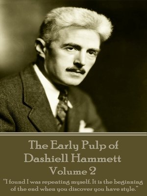 cover image of The Early Pulp of Dashiell Hammett: Volume 2
